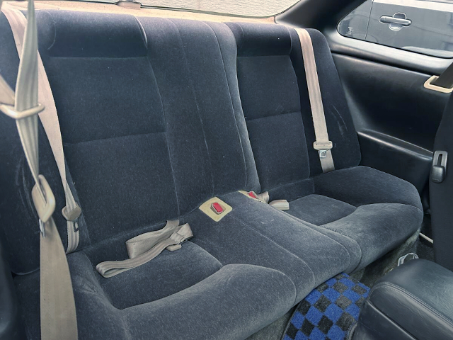 Back seat of JZZ30 SOARER.