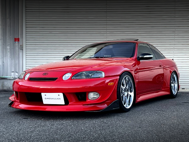 Front exterior of VERTEX RIDGE WIDEBODY 1st Gen LEXUS SC300.