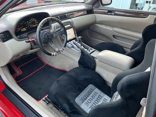 Interior of VERTEX RIDGE WIDEBODY 1st Gen LEXUS SC300.