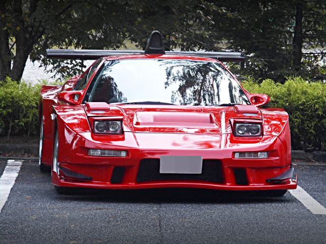 Front exterior of WIDEBODY NA1 HONDA NSX.