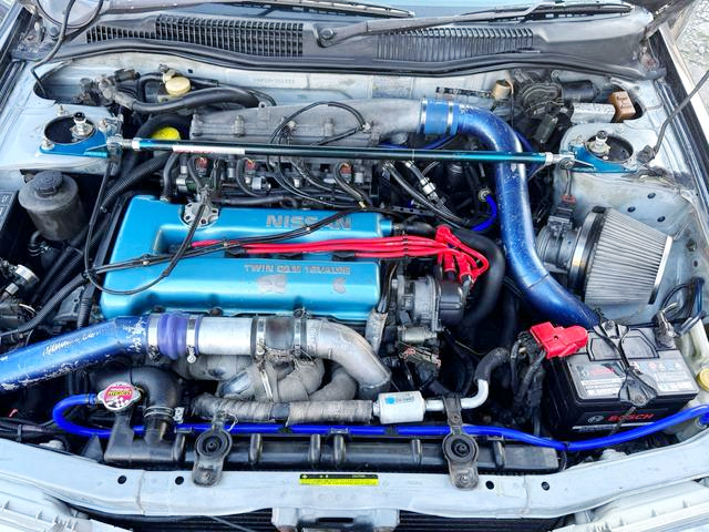 GTI-R SR20DET turbo engine.