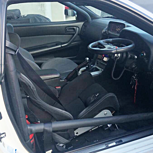 Interior of BNR34 SKYLINE GT-R.