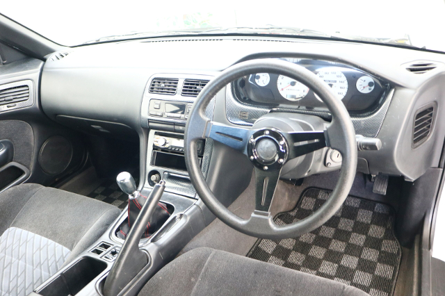 Interior of S14 SILVIA Qs AERO.