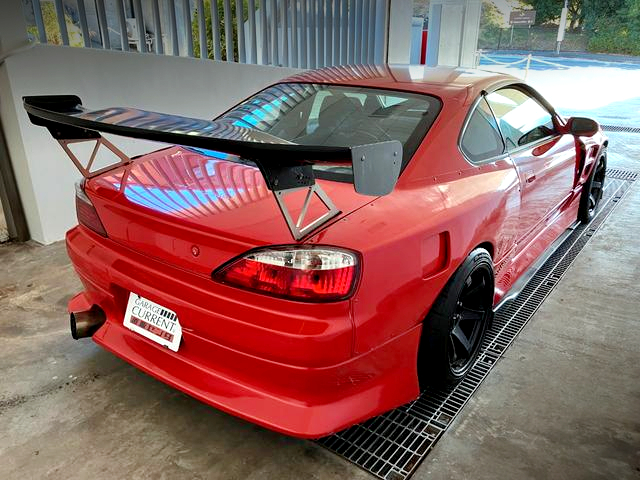 Rear exterior of S15 SILVIA SPEC-S AERO.