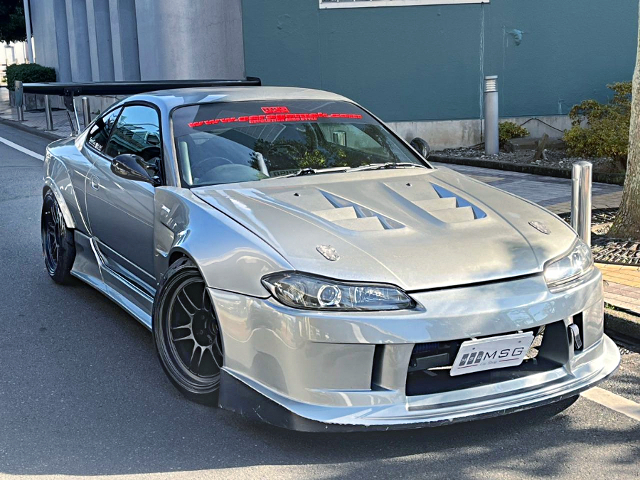 Front exterior of WIDEBODY S15 SILVIA.