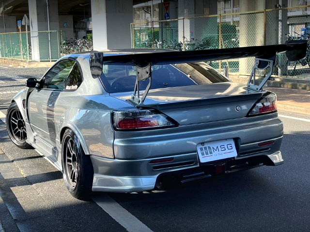 Rear exterior of WIDEBODY S15 SILVIA.