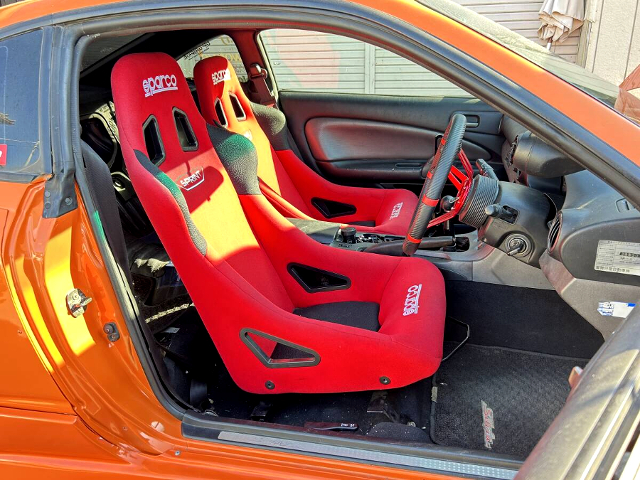 Interior seats of 500PS S15 SILVIA.