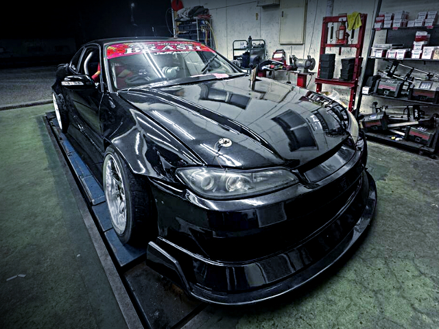 Front exterior of 400HP S15 SILVIA.