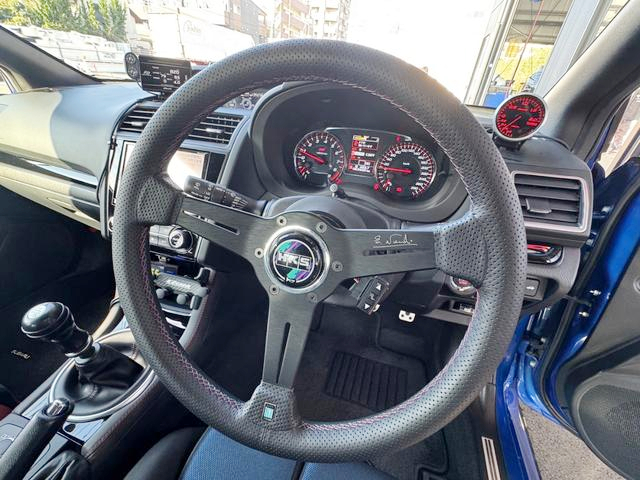 Interior of VAB SUBARU WRX STI TYPE-S.