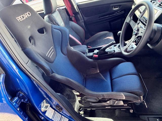 RECARO seat of VAB SUBARU WRX STI TYPE-S.