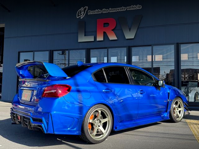 Rear exterior of VAB SUBARU WRX STI TYPE-S.