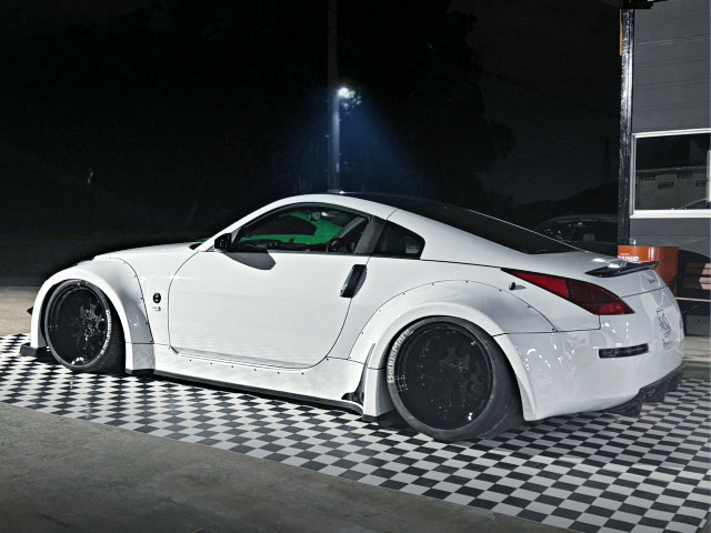 Rear side exterior of Bellus Mare WIDEBODY Z33 FAIRLADY Z VERSION ST.