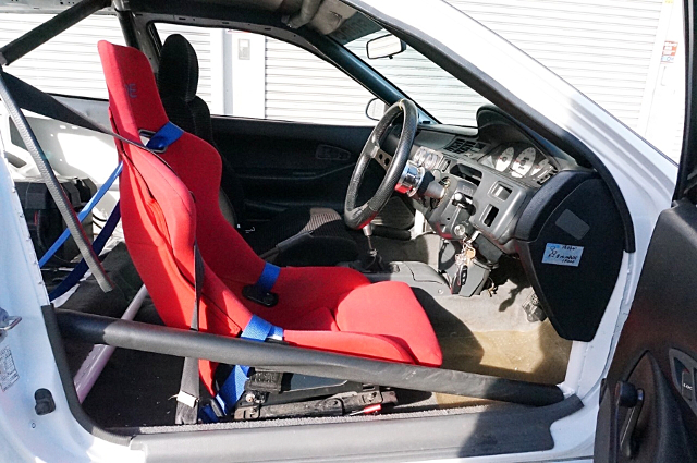 Interior of EG6 HONDA CIVIC SiR2.