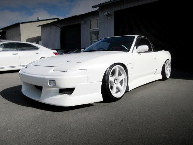 Front exterior of 180SX.