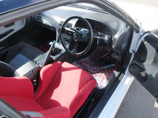 Interior of 180SX.