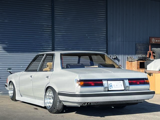 Rear exterior of 1st Gen TOYOTA CRESTA.