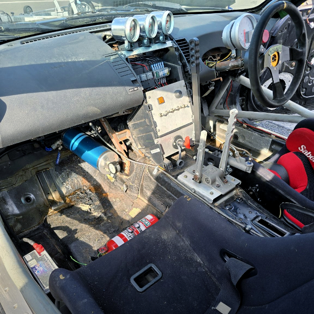 Interior of Z33 NISSAN 350Z.