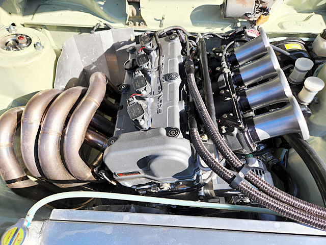 K24A 2400cc engine With 4-throttle body.