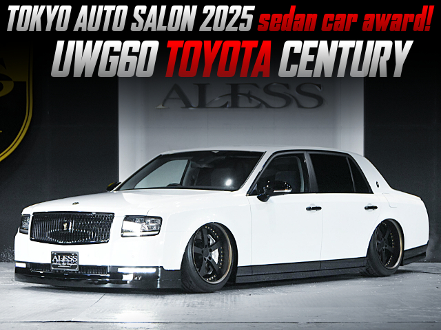 TOKYO AUTO SALON 2025 sedan car award of UWG60 TOYOTA CENTURY.