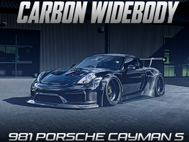 CARBON WIDEBODY 981 PORSCHE CAYMAN S.