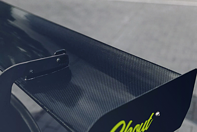 Carbon GT wing.