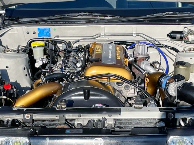 SR20DET 2000cc turbo engine.