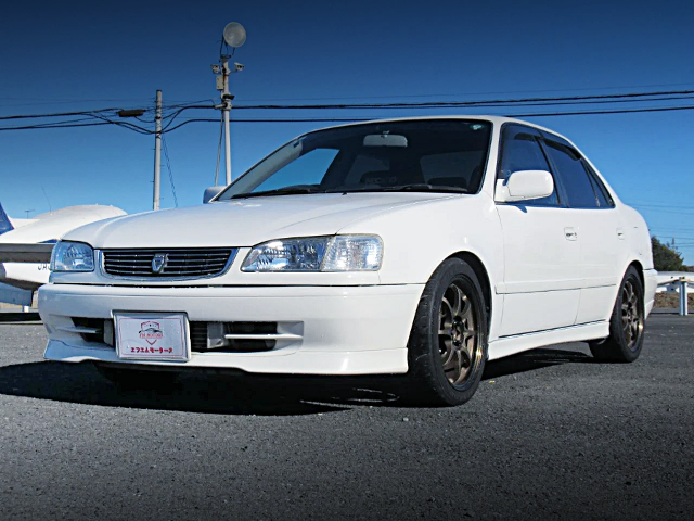 Front exterior of AE111 COROLLA 4-DOOR GT.