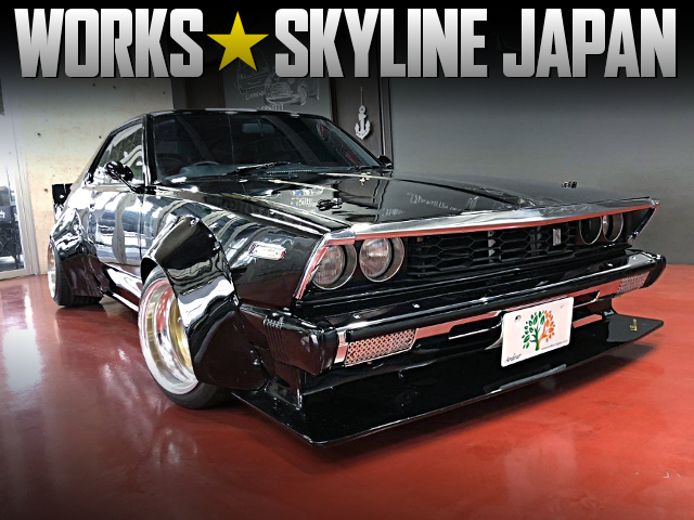 JDM WORKS widebody SKYLINE JAPAN.