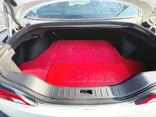 Trunk space of lb★nation WIDEBODY CKV36 SKYLINE 370GT TYPE-SP.