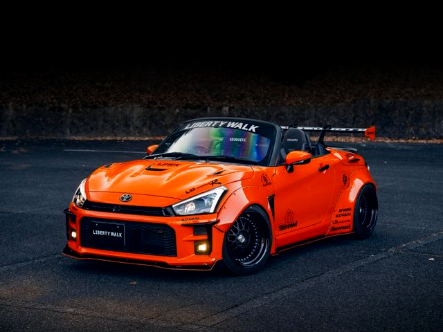 Front exterior of lb★nation WIDEBODY COPEN GR SPORT.