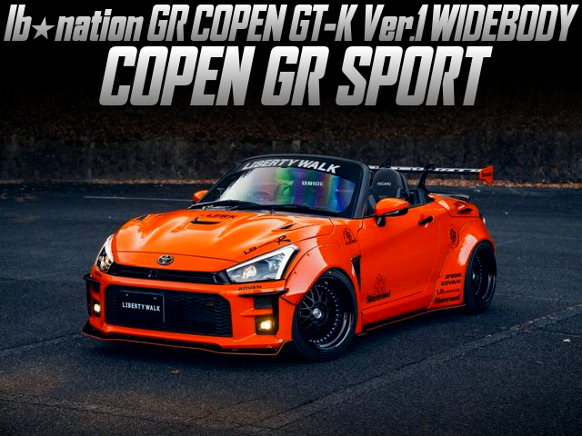 lb★nation GR COPEN GT-K Ver.1 WIDEBODY COPEN GR SPORT.