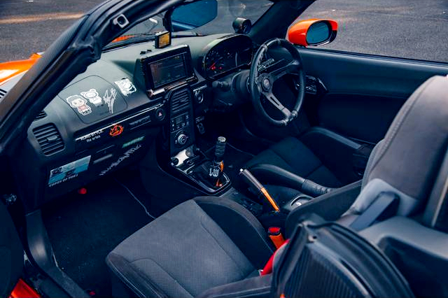 Interior of lb★nation WIDEBODY COPEN GR SPORT.