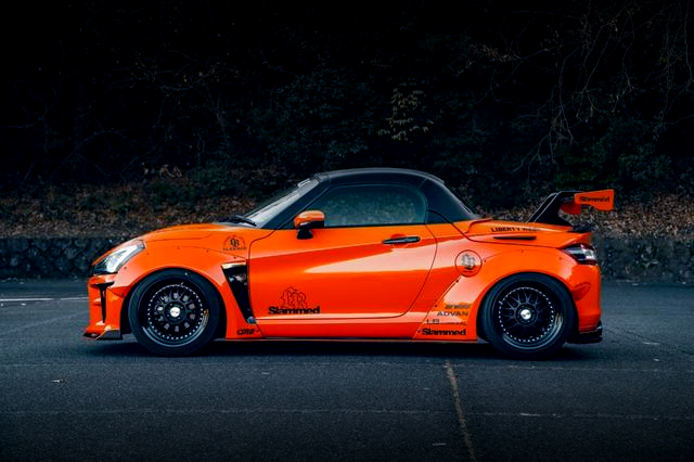 Side exterior of lb★nation WIDEBODY COPEN GR SPORT.