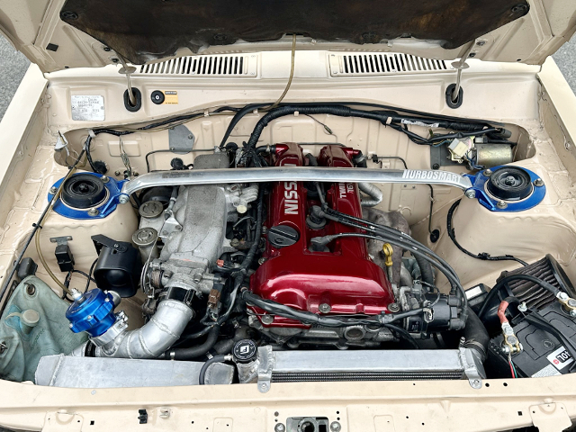 SR20DET turbo engine.