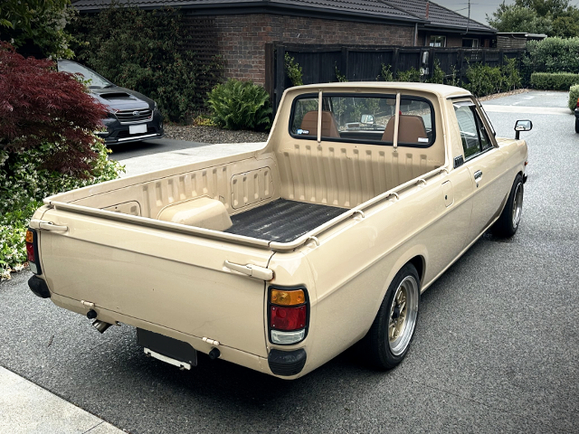 Rear exterior of DATSUN 1200 UTE.