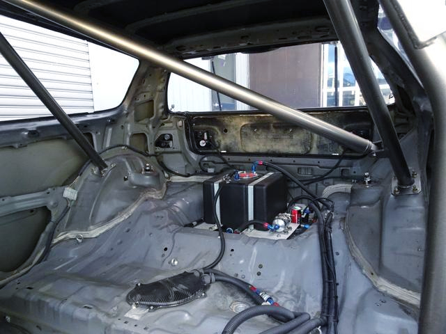 Roll cage and fuel safety tank.