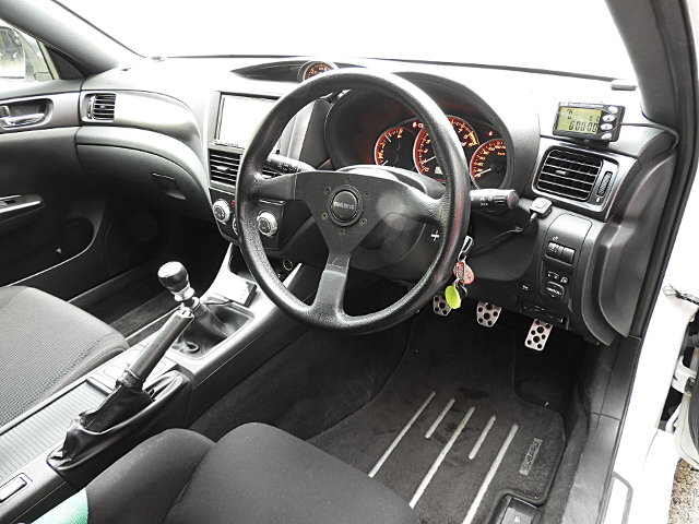 Interior of GRB IMPREZA HATCHBACK WRX STI SPEC-C.