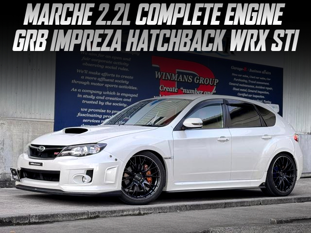 MARCHE 2.2L COMPLETE ENGINE in the GRB IMPREZA HATCHBACK WRX STI.