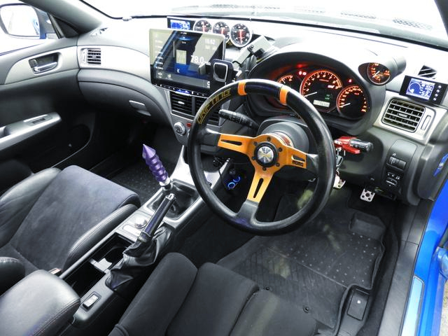 Interior of MATURE WIDEBODY GRB IMPREZA HATCHBACK WRX STI SPEC-C.