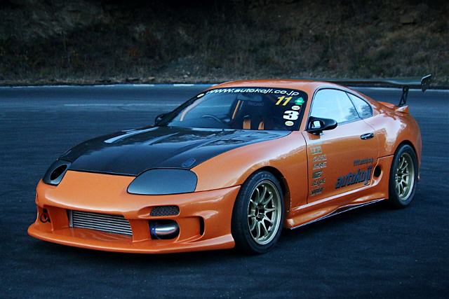 Front exterior of JZA80 SUPRA RZ.