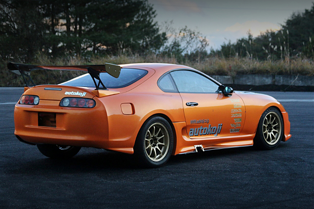 Rear exterior of JZA80 SUPRA RZ.