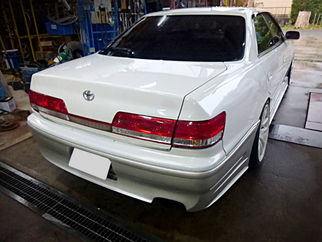 Rear exterior of JZX100 TOYOTA MARK 2.