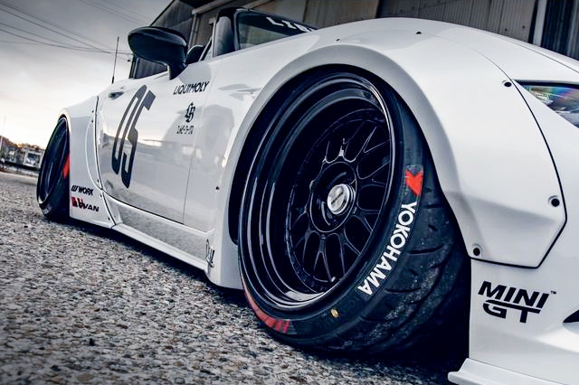 Rims of LB-WORKS WIDEBODY 4th Gen ROADSTER S SPECIAL PACKAGE.