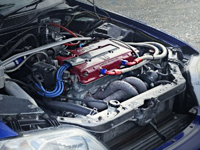 B20B VTEC turbo engine.