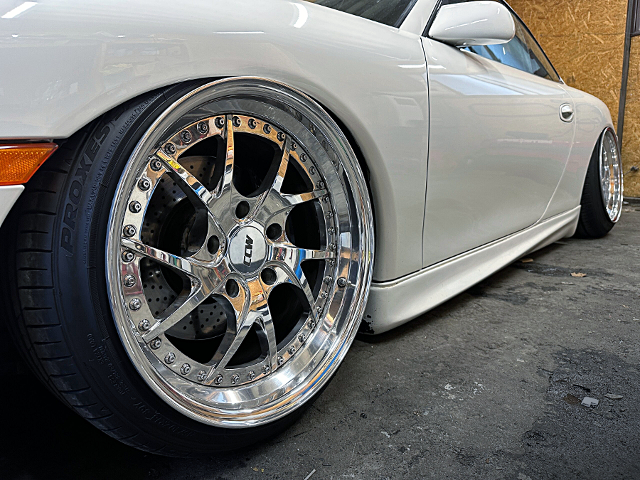 Front rim and Rear rim.