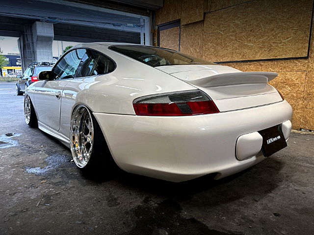 Rear exterior of TYPE-996 PORSCHE 911 CARRERA.