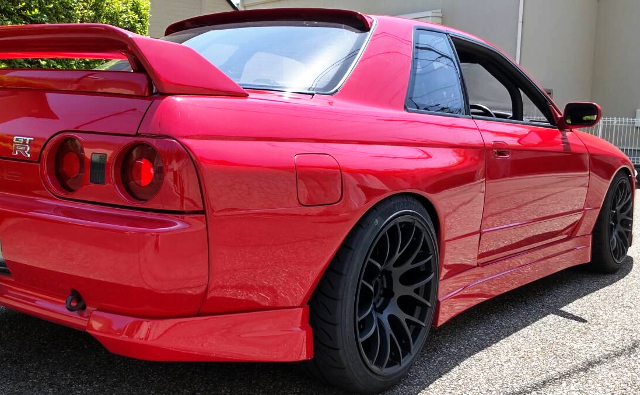 Aftermarket rims of R32 SKYLINE GT-R.