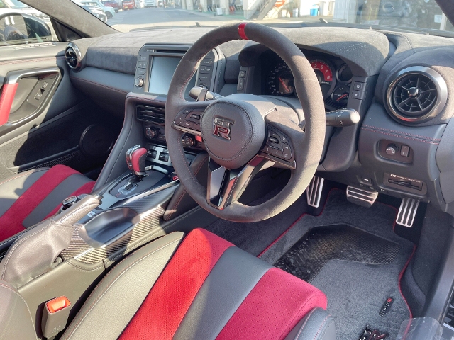 Interior of R35 NISSAN GT-R NISMO.