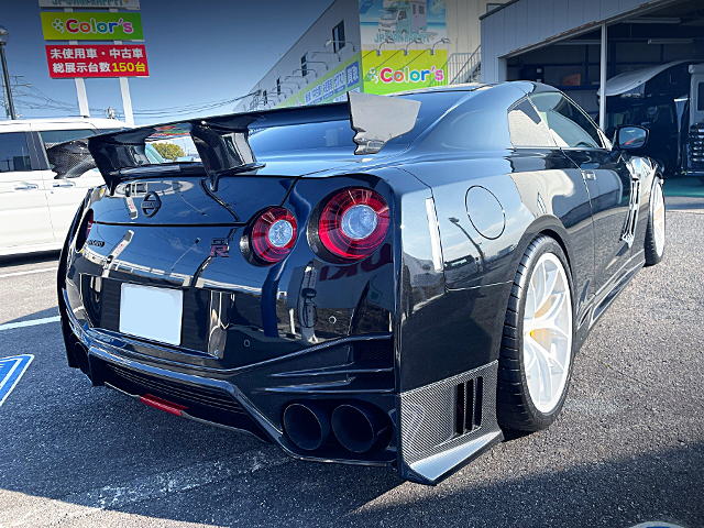 Rear exterior of R35 NISSAN GT-R NISMO.