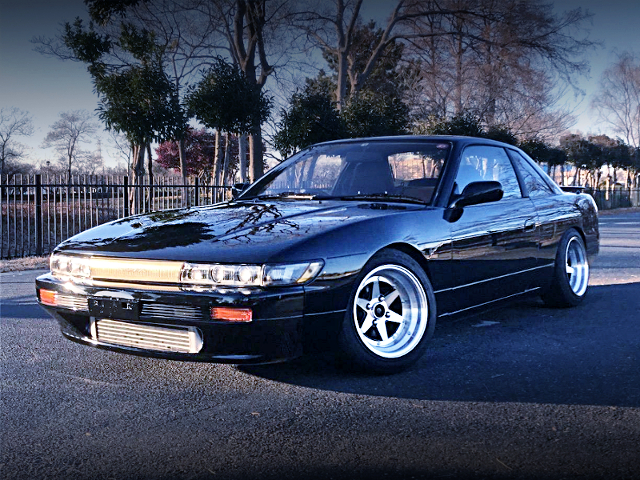 Front exterior of S13 NISSAN SILVIA Q's.